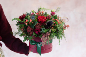 Christmas - Ruby Red Hat Box