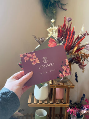 Hanako Be The Florist Gift Card